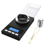 Homgeek Digital Milligram Pocket Scale Mini Jewelry Gold Powder Weigh Scales with Calibration Weights Tweezers, Weighing Pans, LCD Display Homgeek Digital Milligram Pocket Scale Mini Jewelry Gold Powder Weigh Scales with Calibration Weights Tweezers, Weighing Pans, LCD Display