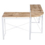 Corner Computer Desk Folding Writing Study Table Rustic Home Office Workstation Industrial L-Shaped Desk Corner Computer Desk Folding Writing Study Table Rustic Home Office Workstation Industrial L-Shaped Desk