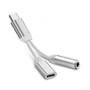 TypeC To 3.5mm Jack Earphone USB Adapter For Headphone Mobile Converter Audio Charging Cable AUX 2In1 USB Type-C Adapter Cable