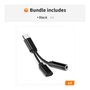 TypeC To 3.5mm Jack Earphone USB Adapter For Headphone Mobile Converter Audio Charging Cable AUX 2In1 USB Type-C Adapter Cable