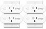 Gosund 4Pack Mini Smart Plug Home WiFi Outlet Socket Work With Alexa Google Home