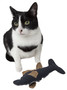 Pet Life Durable Fish Plush Kitty Catnip Cat Toy Pet Life Durable Fish Plush Kitty Catnip Cat Toy