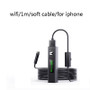 Mini Endoscope Camera Waterproof IP67 Adjustable Soft Hard Wire 6 LEDS 7mm Automotive Endoscope Camera For Android USB Phone PC (Not Supporting IOS Apple Phone)