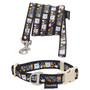 Touchdog 'Caliber' Designer Embroidered Fashion Pet Dog Leash And Collar Combination Touchdog 'Caliber' Designer Embroidered Fashion Pet Dog Leash And Collar Combination