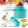 8Pcs Plastic Measuring Spoons Cups Scale Teaspoon Tablespoon Set Kitchen Utensil Tools 8Pcs Plastic Measuring Spoons Cups Scale Teaspoon Tablespoon Set Kitchen Utensil Tools