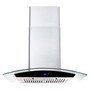 30 inch Wall Mounted Range Hood 700CFM Tempered Glass Touch Panel Control Vented LEDs