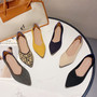 Princess Shoes Knitted Single Shoes Women's Flats Shoes New Style Pointed Toe Shallow Mouth Soft Sole Comfortable Women's Shoes Casual Shoes Princess Shoes Knitted Single Shoes Women's Flats Shoes New Style Pointed Toe Shallow Mouth Soft Sole Comfortable Women's Shoes Casual Shoes
