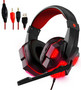 Gaming Headset for PS4 PC One PS5 Console Controller, Noise Cancelling Microphone Over Ear Stereo Headphones with Mic, LED Light, Bass Surround, Earmuffs for Laptop Mac NES Games 5 Core HDP GM1 R Gaming Headset for PS4 PC One PS5 Console Controller, Noise Cancelling Microphone Over Ear Stereo Headphones with Mic, LED Light, Bass Surround, Earmuffs for Laptop Mac NES Games 5 Core HDP GM1 R