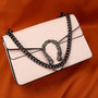 Crossbody Shoulder Square Purse For Women - Fashion Embossed Snake-Print Leather Handbag Metal Chain satchel Tote Bag  Crossbody Shoulder Square Purse For Women - Fashion Embossed Snake-Print Leather Handbag Metal Chain satchel Tote Bag