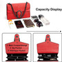 Crossbody Shoulder Square Purse For Women - Fashion Embossed Snake-Print Leather Handbag Metal Chain satchel Tote Bag  Crossbody Shoulder Square Purse For Women - Fashion Embossed Snake-Print Leather Handbag Metal Chain satchel Tote Bag