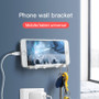 CYBORIS Multi-functional Mobile Phone Wall Bracket Wall-Mounted Phone Charging Support Convenience Cell Phone Holder Wall Mount for iPhone,Ipad,Tablet or Smartphone CYBORIS Multi-functional Mobile Phone Wall Bracket Wall-Mounted Phone Charging Support Convenience Cell Phone Holder Wall Mount for iPhone,Ipad,Tablet or Smartphone