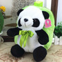 Green Cute Plush Panda Kids Shoulder Bag Travel Snacks Backpack Small School Bag Green Cute Plush Panda Kids Shoulder Bag Travel Snacks Backpack Small School Bag