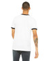 Men's Jersey Short-Sleeve Ringer T-Shirt - WHITE/ BLACK - S Men's Jersey Short-Sleeve Ringer T-Shirt - WHITE/ BLACK - S