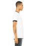 Men's Jersey Short-Sleeve Ringer T-Shirt - WHITE/ BLACK - S Men's Jersey Short-Sleeve Ringer T-Shirt - WHITE/ BLACK - S