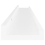 Wall Shelves 4 pcs White 31.5"x3.5"x1.2" Wall Shelves 4 pcs White 31.5"x3.5"x1.2"