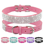 Dog Collar Crystal Glitter Rhinestone Pet Collars Zinc Alloy Buckle Collar For Small Medium Dogs Cats Chihuahua Pug Dog Collar Dog Collar Crystal Glitter Rhinestone Pet Collars Zinc Alloy Buckle Collar For Small Medium Dogs Cats Chihuahua Pug Dog Collar