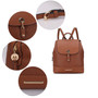 MKF Collection Laura Vegan Leather Backpack by Mia K
