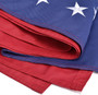 American Flag 10x15 ft 8x12 ft 6x10 ft 5x8 ft 4x6 ft 3x5 ft  2x3 ft Outdoor Heavy Duty Embroidered Stars USA Flag Sewn Stripes Fade Resistance Brass Grommets All Weather UV Active