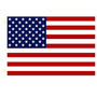 4 Pcs 3 x 5 Ft American US Flags Vivid Color and UV Fade Resistant Canvas Header Double Stitched 