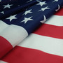 4 Pcs 3 x 5 Ft American US Flags Vivid Color and UV Fade Resistant Canvas Header Double Stitched 