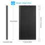 20kmAh Ultra-thin External Battery Pack Phone Charger