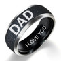 Engraving Text LOVE MOM DAD SON DAUGHTER Jewelry