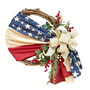 American National Day Wreath Independence Day