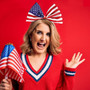 4th of July Headband Independence Day Head Boppers