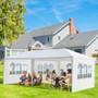 10'X20' Outdoor Party Tent with 4 Removable Sidewalls 10'X20' Outdoor Party Tent with 4 Removable Sidewalls