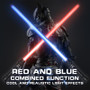 2 Colors Light Up Saber With FX Sound(Motion Sensitive)