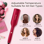 Hair Waver Iron Beach Waver Wand Hair Crimper Hair Waver Barrel Curling Iron 1 Inch PTC Heater Auto Shut-Off Adjustable Easy Shap Long Lasting Heat Dual Voltage Hair Waver Iron Beach Waver Wand Hair Crimper Hair Waver Barrel Curling Iron 1 Inch PTC Heater Auto Shut-Off Adjustable Easy Shap Long Lasting Heat Dual Voltage