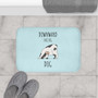 Downward Facing Dog Yoga Bath Mat Downward Facing Dog Yoga Bath Mat