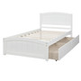 Twin size Platform Bed with Two Drawers Twin size Platform Bed with Two Drawers