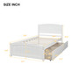 Twin size Platform Bed with Two Drawers Twin size Platform Bed with Two Drawers