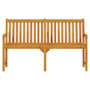 Patio Bench 59.1" Solid Acacia Wood Patio Bench 59.1" Solid Acacia Wood