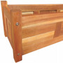 Garden Raised Bed Acacia Wood 29.9"x10.9"x9.8" Garden Raised Bed Acacia Wood 29.9"x10.9"x9.8"