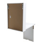 Modern Compact Wood Wall Mounted Folding Desk Cabinet Convertible Writing Desk for Home Office with Storage, White Modern Compact Wood Wall Mounted Folding Desk Cabinet Convertible Writing Desk for Home Office with Storage, White