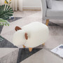 Kids Decorative Animal Sofa Stool, Ottoman Bedroom Furniture, Little Sheep Kids Footstool, Home Cartoon Chair with Solid Wood Legs, Decorative Footstool for Office, Bedroom, Playroom, Living Room Kids Decorative Animal Sofa Stool, Ottoman Bedroom Furniture, Little Sheep Kids Footstool, Home Cartoon Chair with Solid Wood Legs, Decorative Footstool for Office, Bedroom, Playroom, Living Room