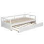 Extending Daybed with Trundle, Wooden Daybed with Trundle Extending Daybed with Trundle, Wooden Daybed with Trundle