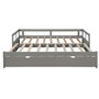 Extending Daybed with Trundle, Wooden Daybed with Trundle Extending Daybed with Trundle, Wooden Daybed with Trundle
