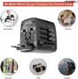 Charger Universal Adapter Multi Outlet Port 4 USB Phone Power All in One Multi Cable Multiple Phone Charge 2.1 Amp Wall Plug White 5 Core UTA W Charger Universal Adapter Multi Outlet Port 4 USB Phone Power All in One Multi Cable Multiple Phone Charge 2.1 Amp Wall Plug White 5 Core UTA W