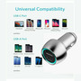 Car Charger Dual Smart Fast USB Port Adapter Speedy Charging Phone Car Plug 5 Core CDKC12 Car Charger Dual Smart Fast USB Port Adapter Speedy Charging Phone Car Plug 5 Core CDKC12