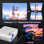 Native 1080P WiFi Mini Projector, Upgrade 9200L HD Portable Outdoor Video Projector, LED Pic Projector Compatible w/iOS&Android Phone/VGA/USB/AV/TV/PC Native 1080P WiFi Mini Projector, Upgrade 9200L HD Portable Outdoor Video Projector, LED Pic Projector Compatible w/iOS&Android Phone/VGA/USB/AV/TV/PC