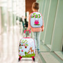 2 PCS Kids Luggage Set, 12" Backpack and 16" Spinner Case with 4 Universal Wheels, Travel Suitcase for Boys Girls 2 PCS Kids Luggage Set, 12" Backpack and 16" Spinner Case with 4 Universal Wheels, Travel Suitcase for Boys Girls