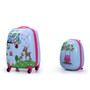 2 PCS Kids Luggage Set, 12" Backpack and 16" Spinner Case with 4 Universal Wheels, Travel Suitcase for Boys Girls 2 PCS Kids Luggage Set, 12" Backpack and 16" Spinner Case with 4 Universal Wheels, Travel Suitcase for Boys Girls