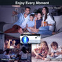 MOOKA Native 1080P WiFi Bluetooth 4K Projectors 8500L Video Movie Theater Home MOOKA Native 1080P WiFi Bluetooth 4K Projectors 8500L Video Movie Theater Home