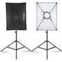 Kshioe 135W Photo Studio Photography 3 SoftBox LED Light Stand Continuous Lighting Kit Diffuser Kshioe 135W Photo Studio Photography 3 SoftBox LED Light Stand Continuous Lighting Kit Diffuser