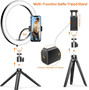 10" Selfie Ring Light with Tripod Stand & Phone Holder 10" Selfie Ring Light with Tripod Stand & Phone Holder