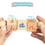 Wooden Montessori Phonetic Cubes Reading Blocks, Kindergarten Educational Learning Toys (40 Pcs per order) Wooden Montessori Phonetic Cubes Reading Blocks, Kindergarten Educational Learning Toys (40 Pcs per order)
