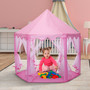 53"H Princess Castle Play Tent House with LED Star Lights for Kids, Indoor and Outdoor, Pink XH 53"H Princess Castle Play Tent House with LED Star Lights for Kids, Indoor and Outdoor, Pink XH